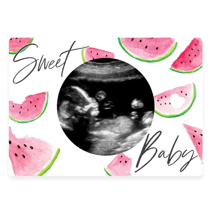 Sweet Baby Magnetic Ultrasound Wooden Photo Frame