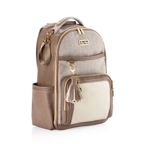 Vanilla Latte Boss Plus™ Backpack Diaper Bag