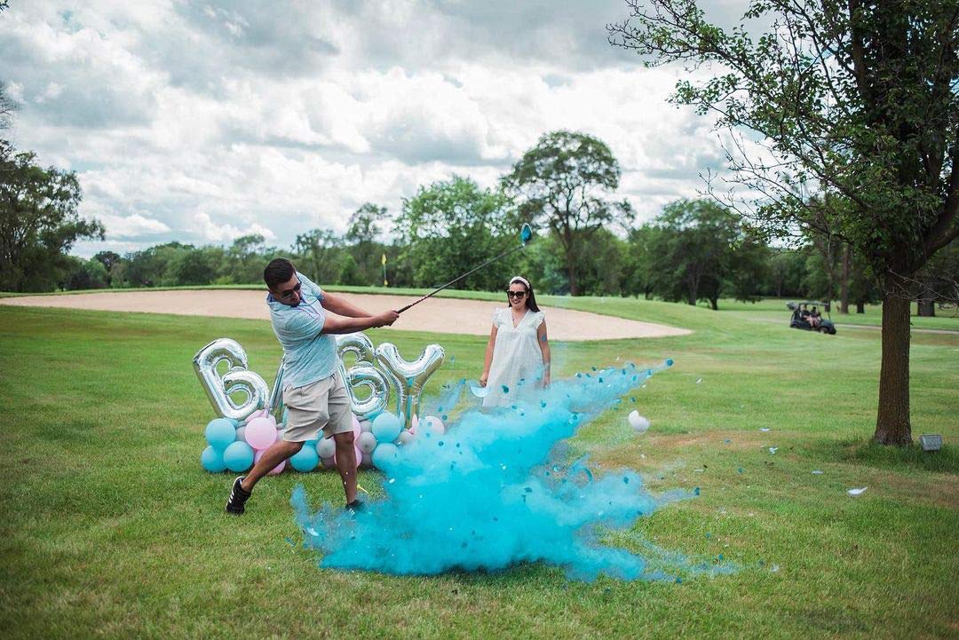 Gender Reveal Golf Balls Exploding -Golf Ball Set