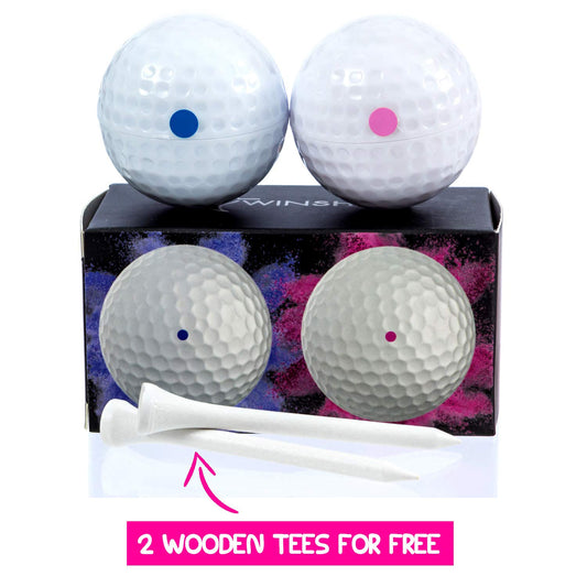 Gender Reveal Golf Balls Exploding -Golf Ball Set